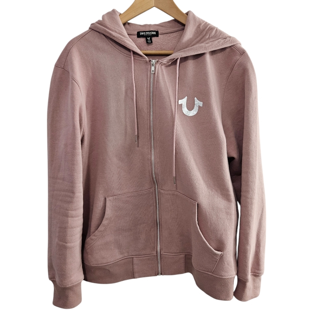 True Religion Full Zip-Up Hoodie